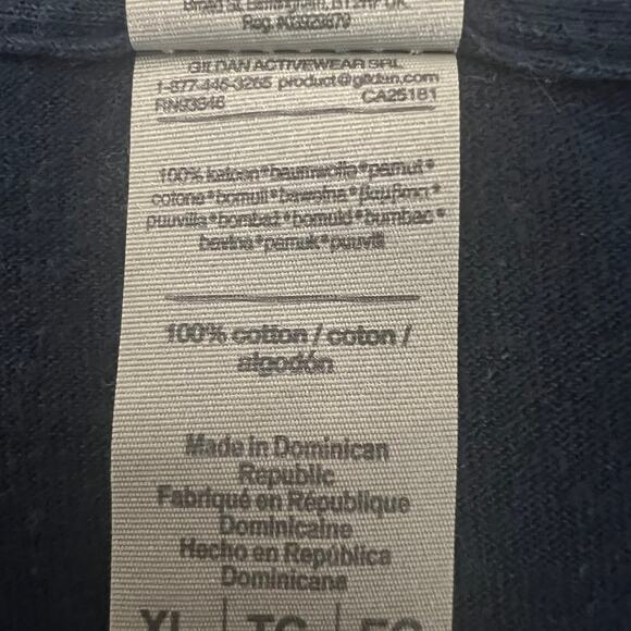 US Navy Veteran T-Shirt Mens XL Blue Gildan Heavy Cotton Proud to Have Served - Picture 6 of 6